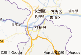 蒼梧縣地圖