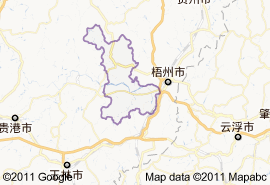 藤縣地圖