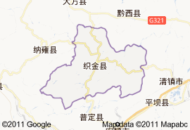 織金縣地圖