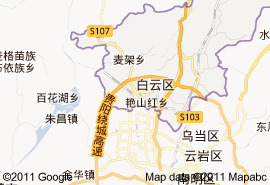 白雲區地圖