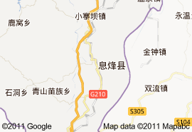 息烽縣地圖