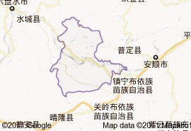 六枝特區地圖