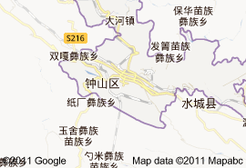鐘山區地圖