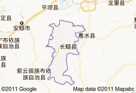 長順縣地圖