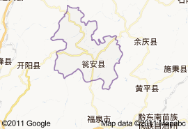 甕安縣地圖