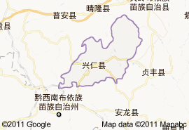 興仁縣地圖