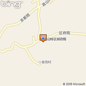 萬山特區地圖