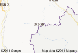 赤水市地圖