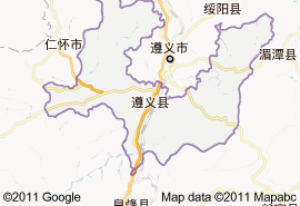 遵義縣地圖