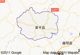 阜平縣地圖
