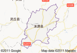 淶源縣地圖