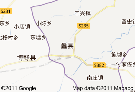 蠡縣地圖