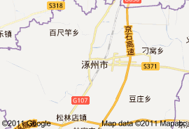 涿州市地圖
