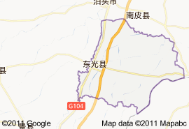 東光縣地圖