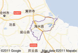 海興縣地圖