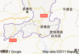 承德縣地圖