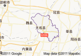 大名縣地圖
