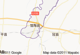 館陶縣地圖