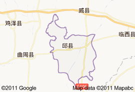邱縣地圖