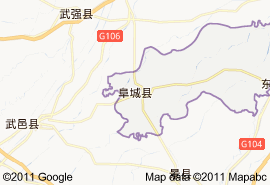 阜城縣地圖