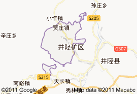 井陘礦區地圖