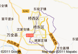 橋東區地圖