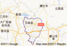 玉田縣地圖