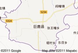巨鹿縣地圖