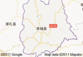 赤城縣地圖