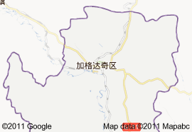 加格達奇區地圖
