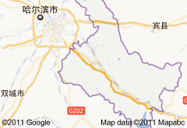 阿城區地圖