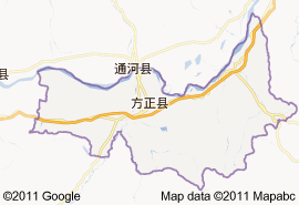 方正縣地圖