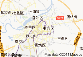 南崗區地圖