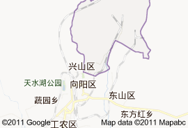 興山區地圖