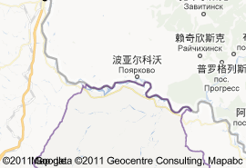 遜克縣地圖
