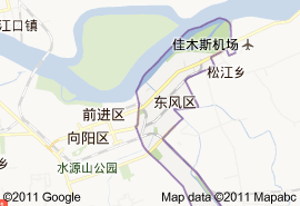 東風區地圖