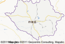 樺南縣地圖