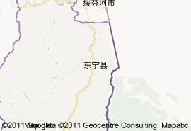 東寧縣地圖