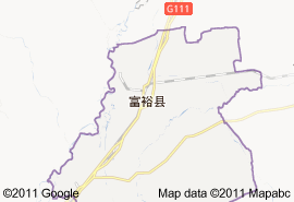 富裕縣地圖