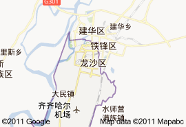 龍沙區地圖