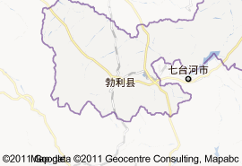 勃利縣地圖