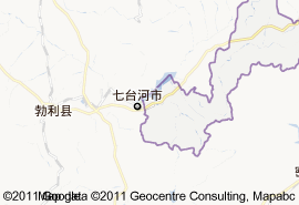 茄子河區地圖