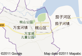 桃山區地圖
