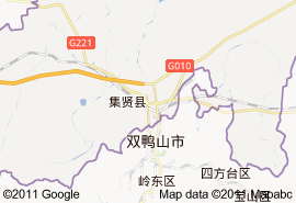 集賢縣地圖