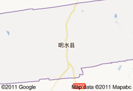 明水縣地圖