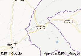 慶安縣地圖