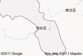 帶嶺區地圖