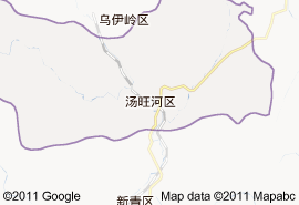 湯旺河區地圖