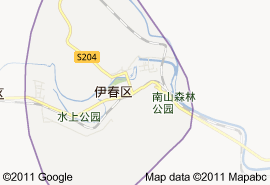 伊春區地圖