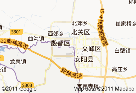 龍安區地圖